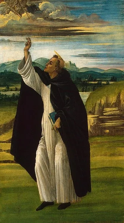 St Dominic, by Sandro Botticelli, unspecified, 1501
