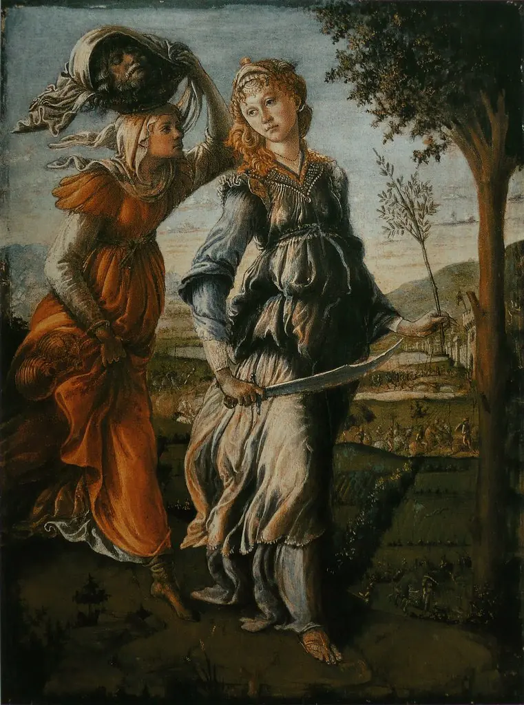 The Return of Judith to Bethulia, by Sandro Botticelli