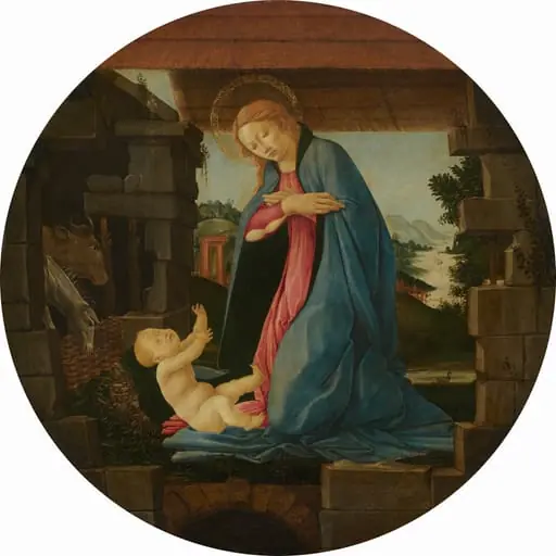 The Virgin Adoring the Child, by Sandro Botticelli