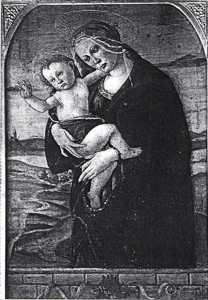 The Virgin and Child, by Sandro Botticelli