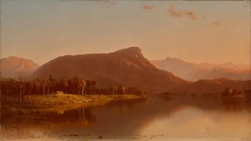 A Home in the Wilderness, by Sanford Robinson Gifford