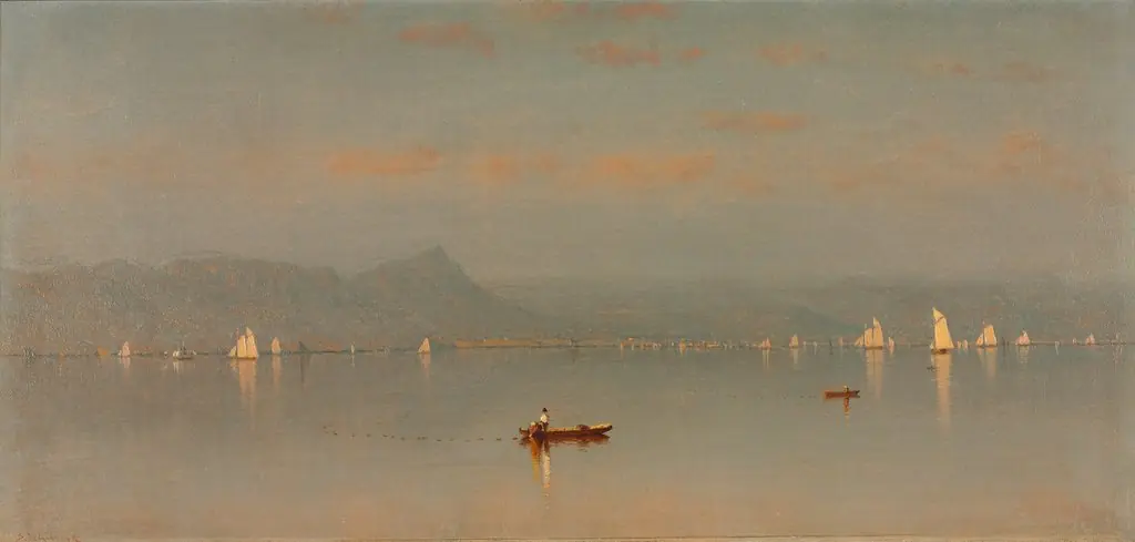 Haverstraw Bay, by Sanford Robinson Gifford