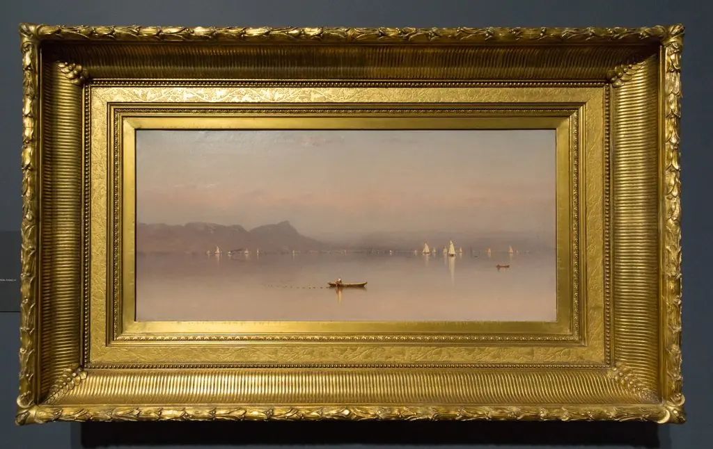 Morning in the Hudson, by Sanford Robinson Gifford