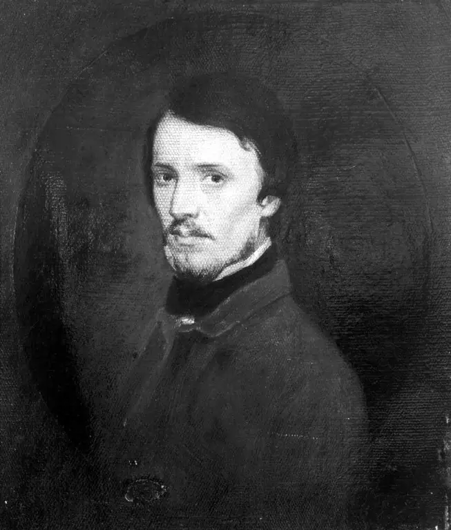 Study for a Self-Portrait, by Sanford Robinson Gifford