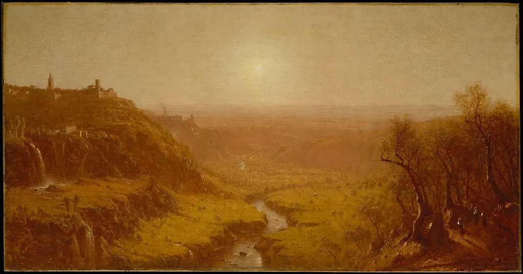 Tivoli, by Sanford Robinson Gifford, oil, 1870