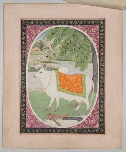 Taurus, from a "Mandi Astrology Series", by Sanju