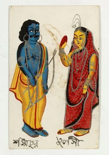 Sankhachur and Tulsi