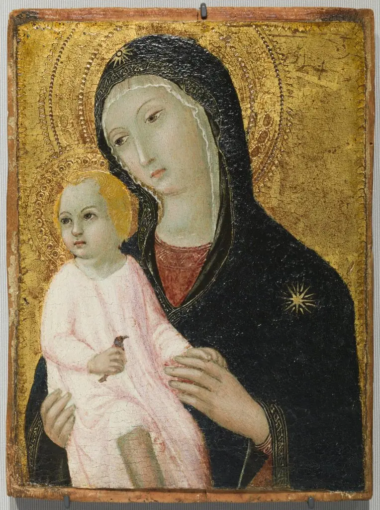 Madonna and Child, by Sano di Pietro