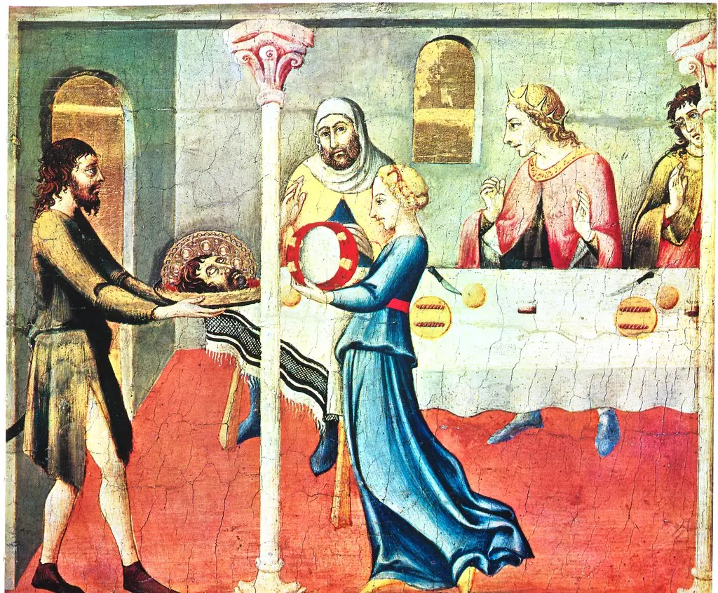 The Dance of Salome, by Sano di Pietro