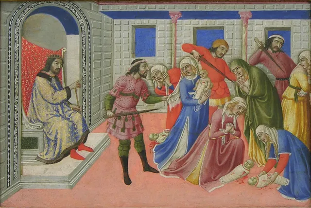 The Massacre of the Innocents — Sano di Pietro