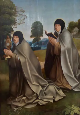 Santa Clara e Santa Coleta