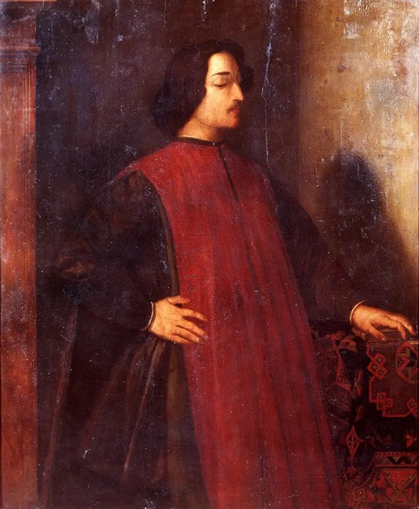 Porträt von Giuliano de' Medici, by Santi di Tito