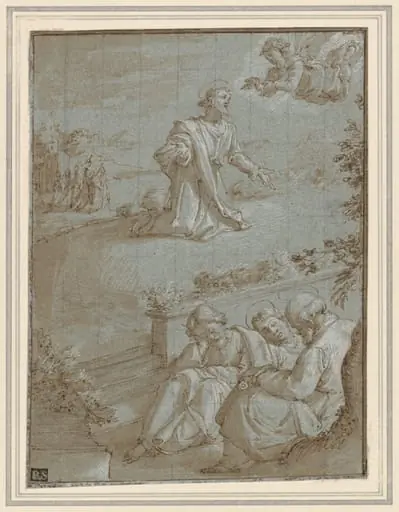 The Agony in the Garden, by Santi di Tito