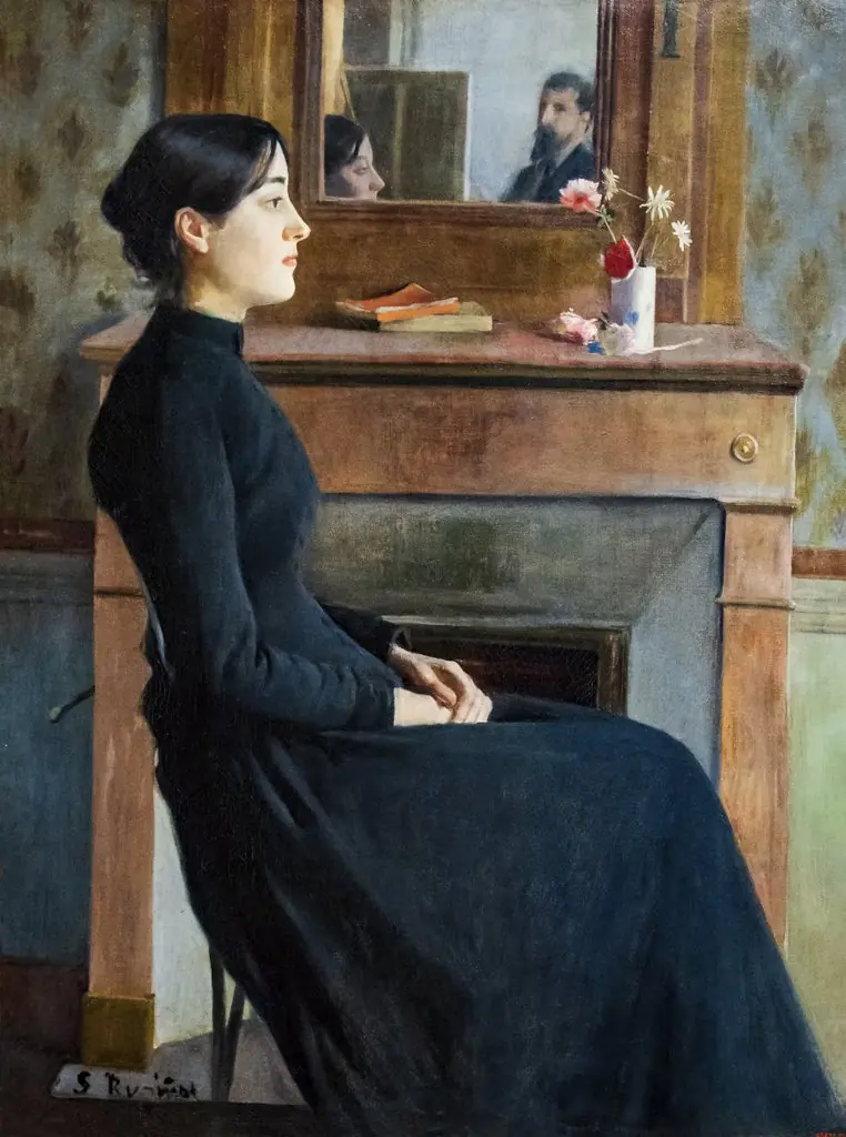 Female Figure, by Santiago Rusiñol i Prats