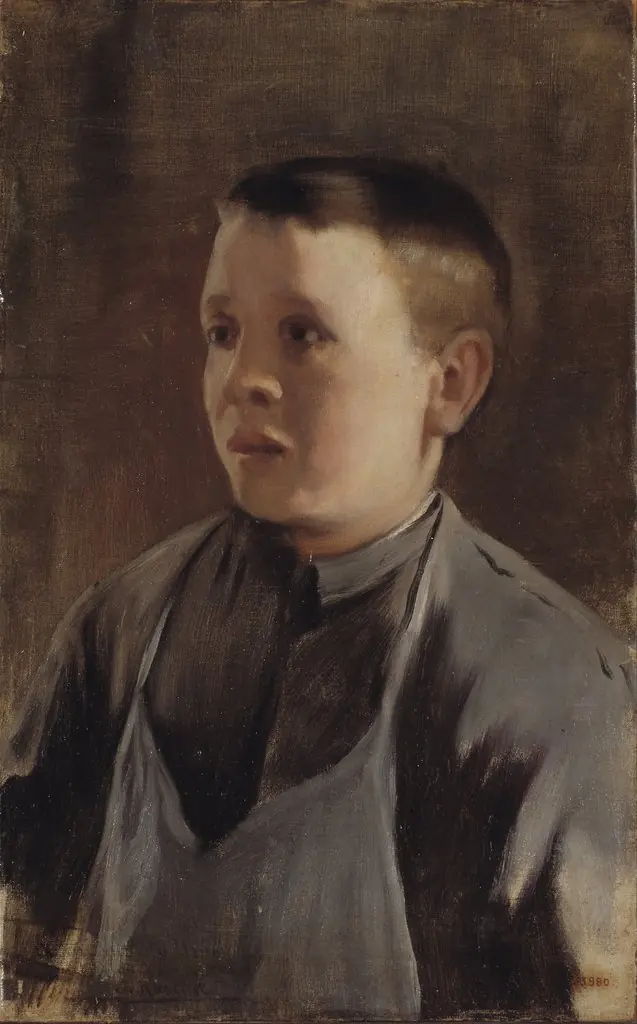 Portrait of a Boy, by Santiago Rusiñol i Prats