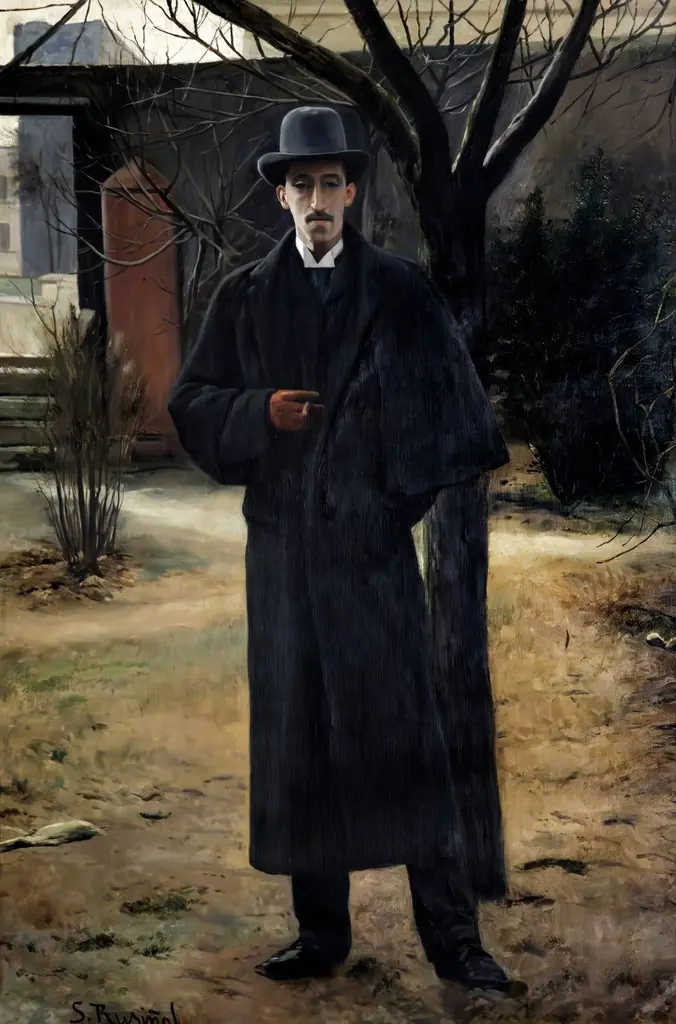 Portrait of Miquel Utrillo, by Santiago Rusiñol i Prats