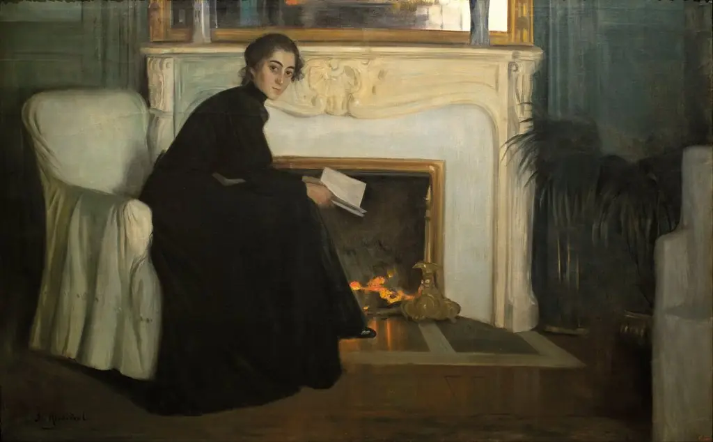 Romantic Novel, by Santiago Rusiñol i Prats