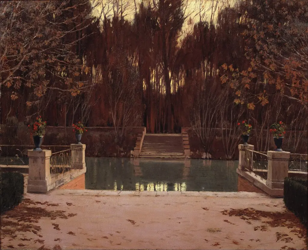 The Landing Stage, by Santiago Rusiñol i Prats