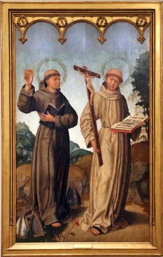 São Bernardino de Siena e Santo António