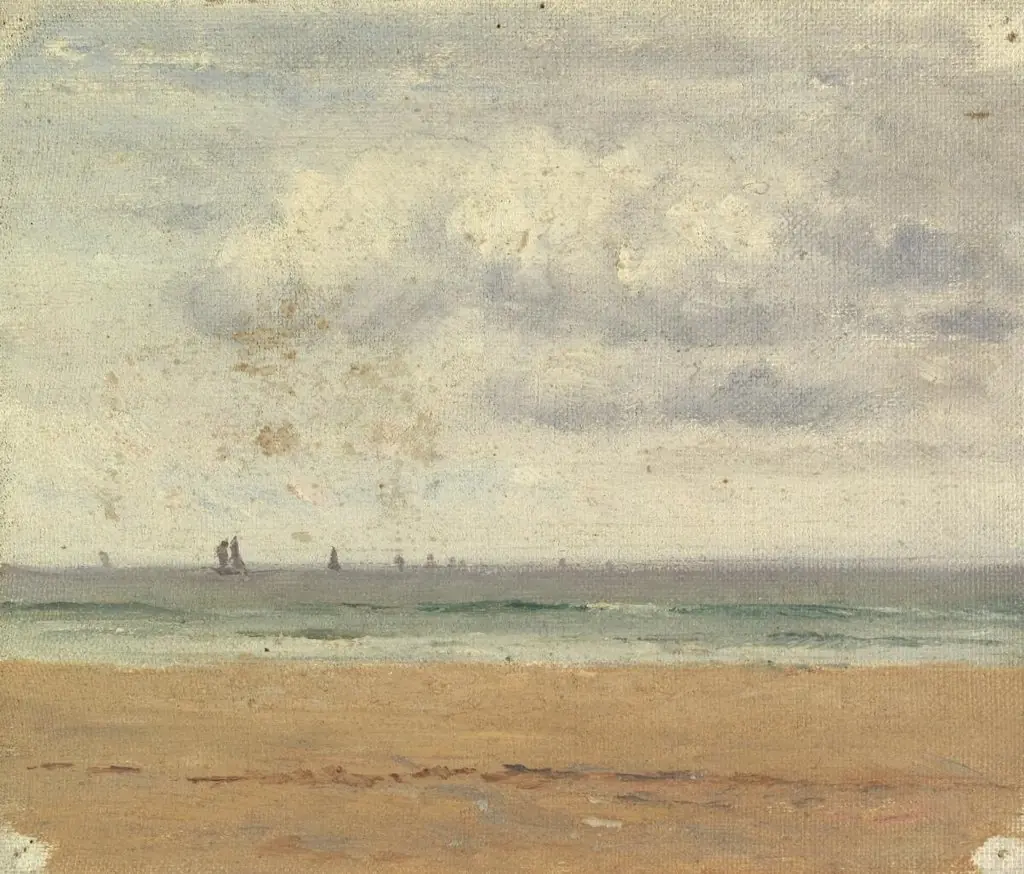 Boats on the horizon, by Sarah A. Doidge