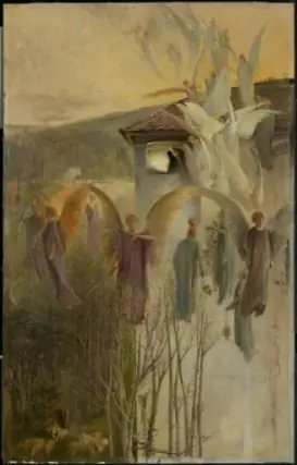 Le Berceau, by Sarah Paxton Ball Dodson