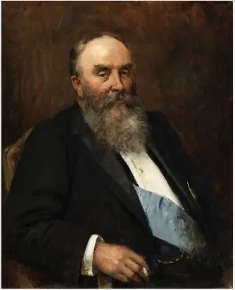 Portrait of Mervyn Wingfield, 7th Viscount Powerscourt (1844-1904), by Sarah Purser