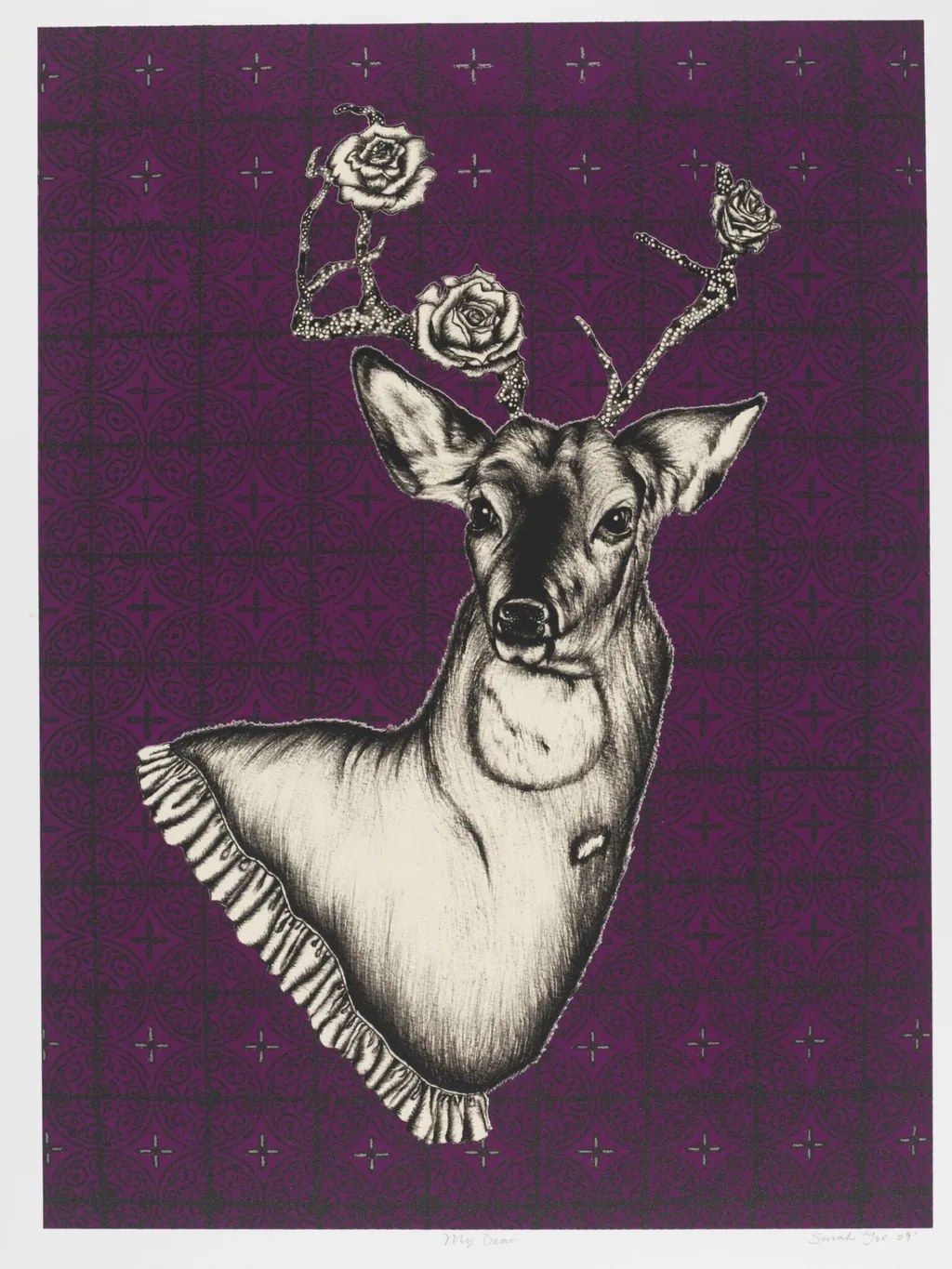My Dear, by Sarah Tse, ink, 2009