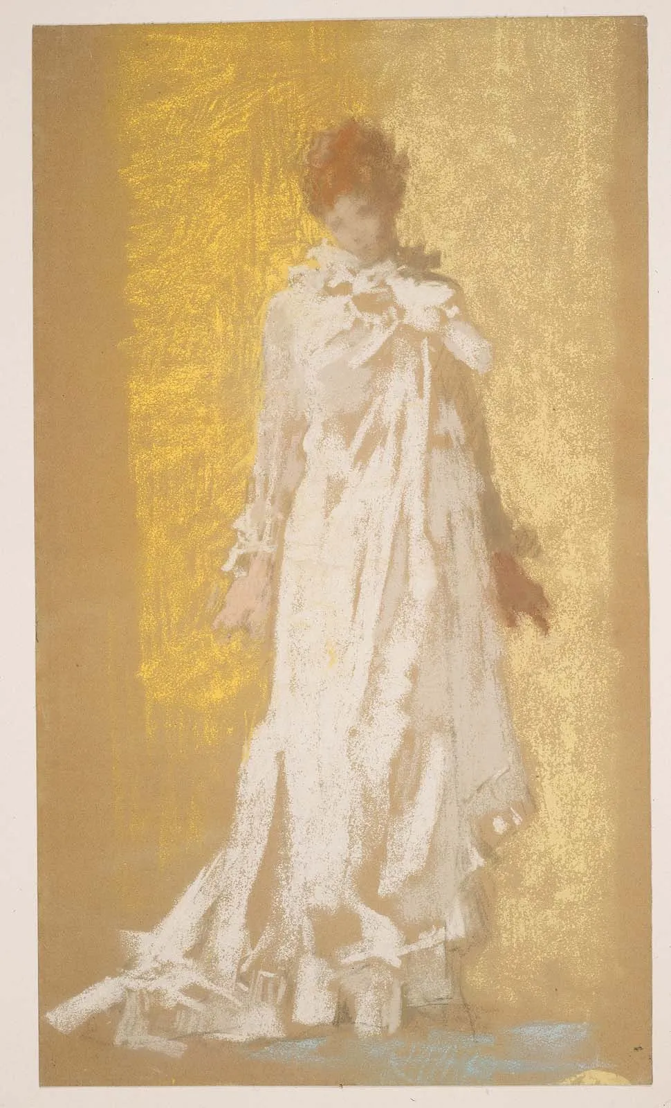 Draped Female Figure, by Sarah W. Whitman, unspecified, 1883