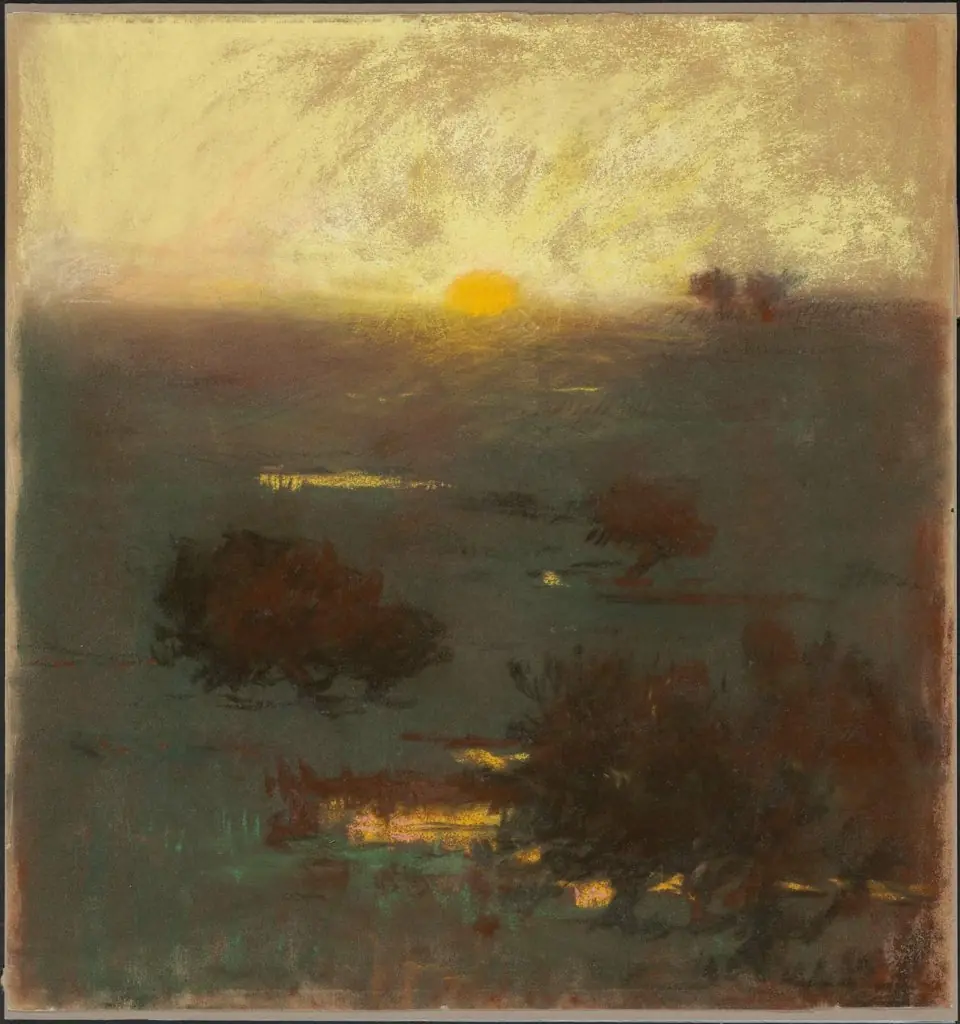 Sunset, by Sarah W. Whitman
