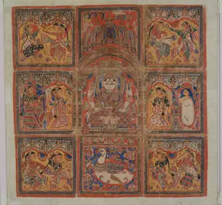 Saraswati Pata, 1500