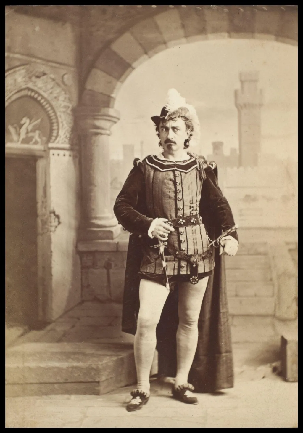 Guy Little Theatrical Photograph, by Sarony, photographic, 1881