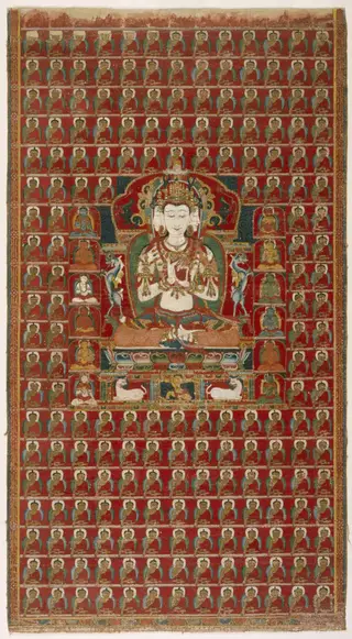 Sarvavid Vairochana, From a Set of the Five Jina Buddhas, based on Complete Purification of All Evil Rebirths (Sarva Durgati Parishodana Tantra)