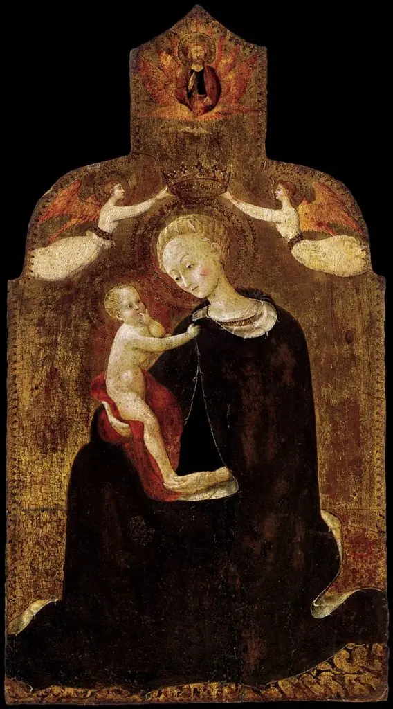 Madonna of Humility, by Sassetta
