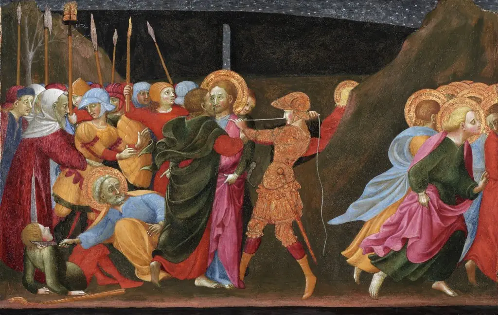 The Betrayal of Christ, by Sassetta