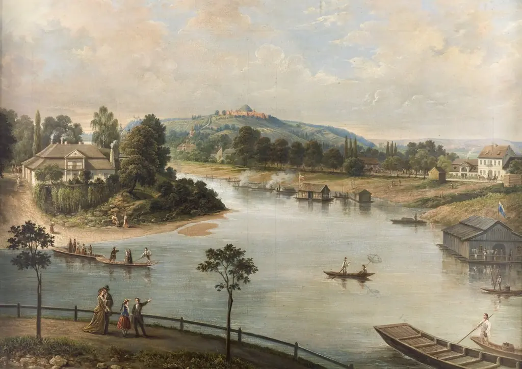 View of Krakow, by Saturnin Świerzyński