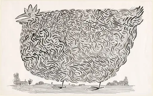 Untitled, by Saul Steinberg