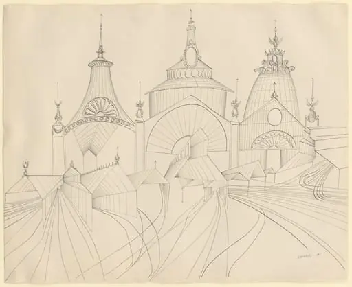 Untitled, by Saul Steinberg