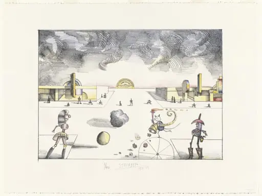 Untitled, by Saul Steinberg