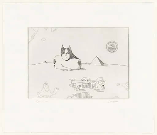 Untitled, by Saul Steinberg
