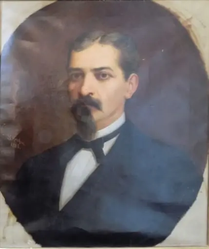 Bărbat cu barbă, by Sava Henția
