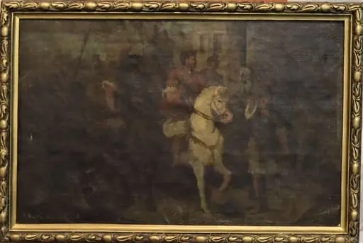 Intrarea lui Traian în Sarmizegetusa, by Sava Henția, 1870
