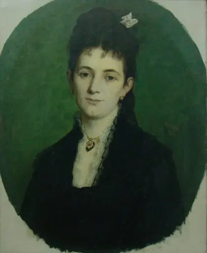 Portret de femeie, by Sava Henția