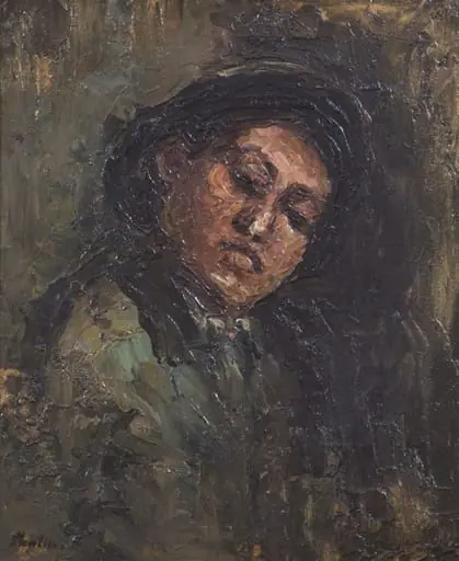 Portret de tânâr, by Sava Henția