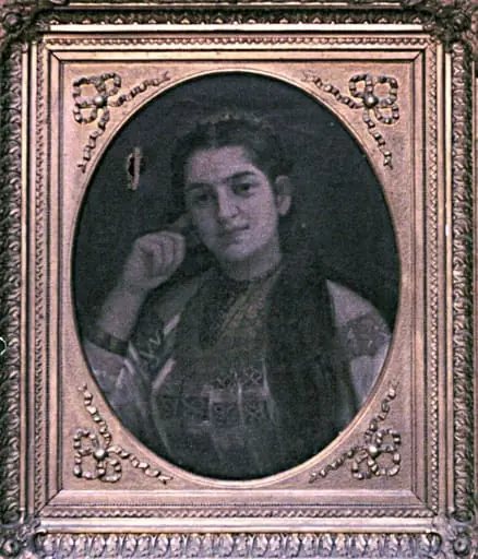 Portret de tânără, by Sava Henția