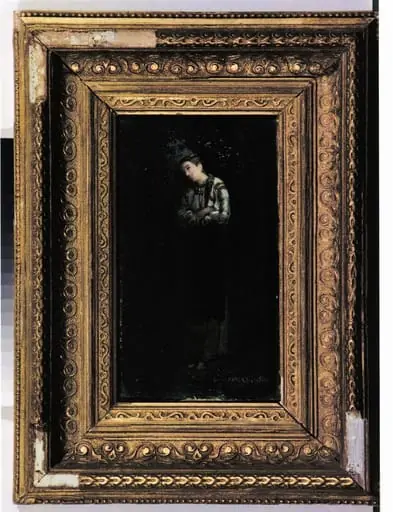 Țărăncuță în peisaj, by Sava Henția