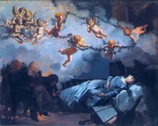 Visul lui B.P. Hasdeu, by Sava Henția, 1886