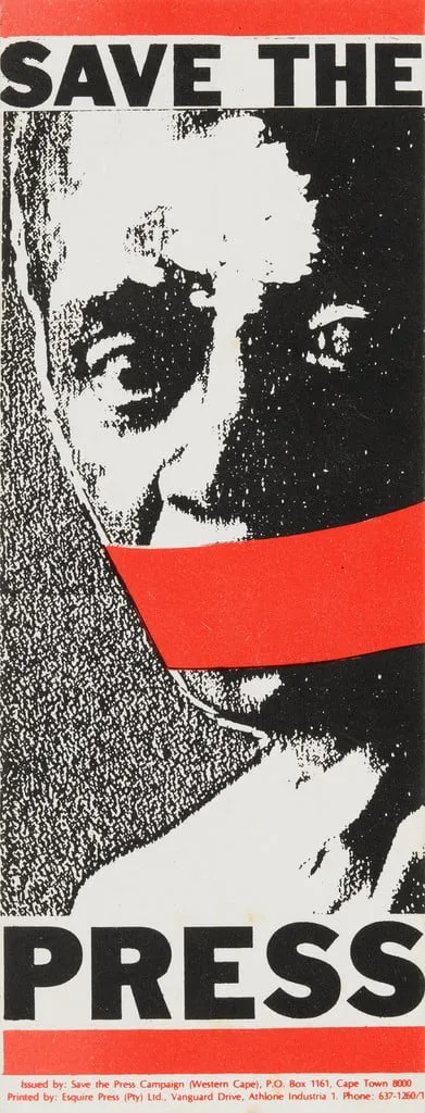 Untitled, by Save The Press Campaign, 1989