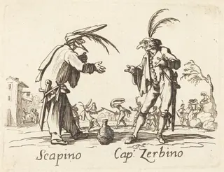 Scapino and Cap. Zerbino