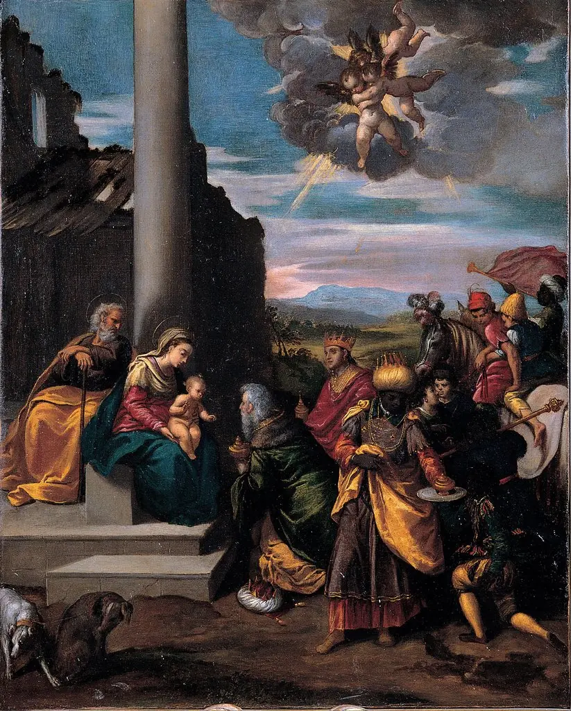 Adoration of the Magi, by Scarsellino