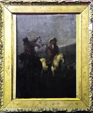 Scenă de luptă, 1850